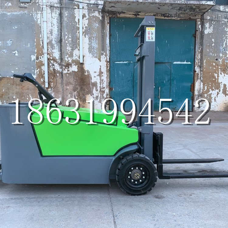 榆中县小型电动叉车1吨2吨步行站驾式电瓶堆高充电装卸车液压升降车铲车